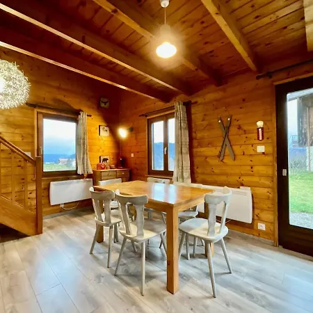 Les 3 Lueurs, Authentique Au Pied De Pistes בקתה זונרופט-לונז'מר