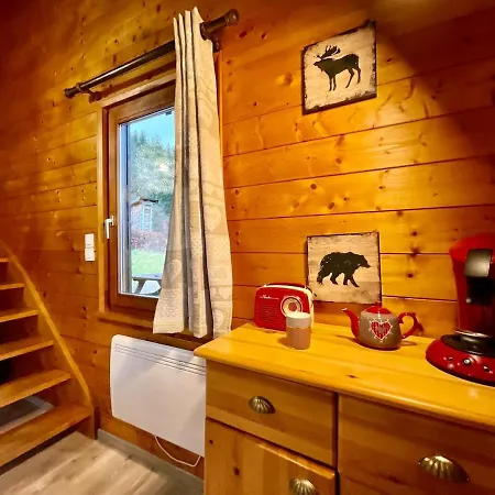 בקתה Les 3 Lueurs, Authentique Au Pied De Pistes *